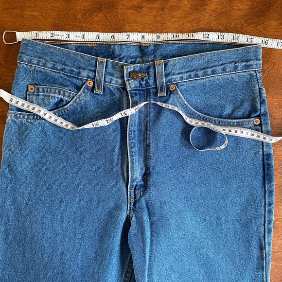 Vintage NWOT Levi's 506 Orange Tag Straight Leg Denim Jeans 11" Rise 32x30 - Picture 8 of 8